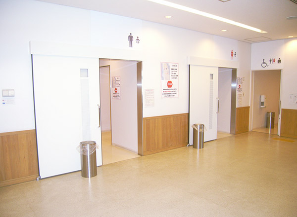 茨城県 茨城空港ターミナルビル国内線 到着ロビートイレ改修